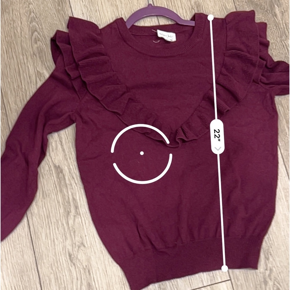 Maison Jules Purple Knit Sweater - Picture 8 of 8